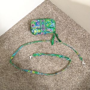 Vera Bradley Green Wallet Purse
